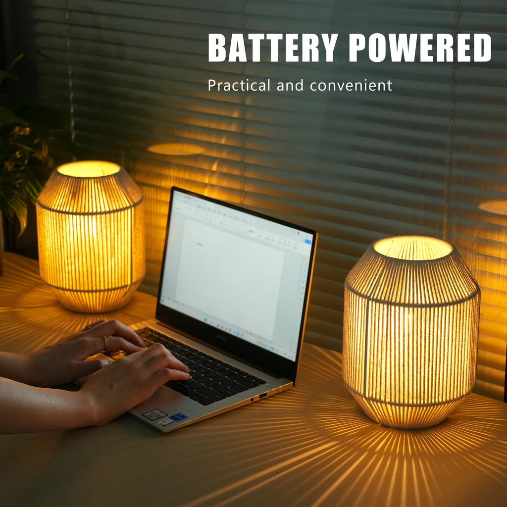 Wooden Table Lamps