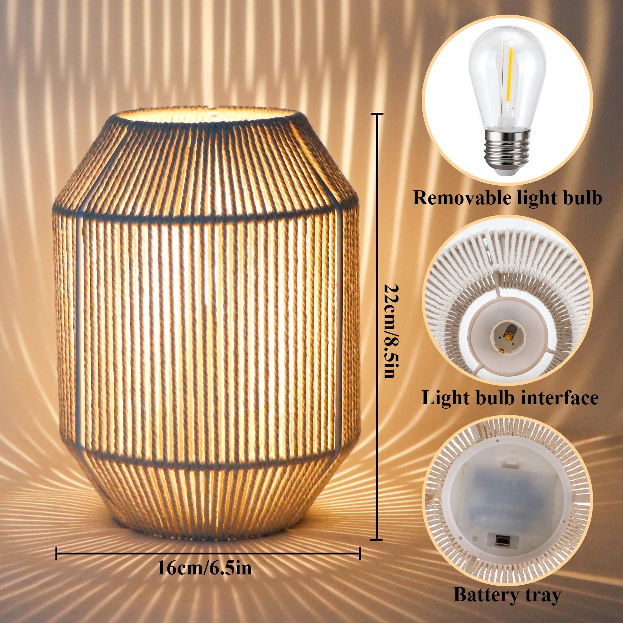 Wooden Table Lamps